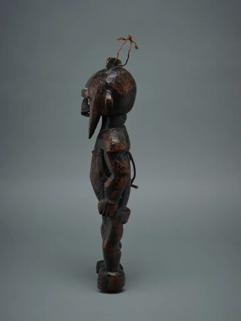 African wooden male figure, Image 1++